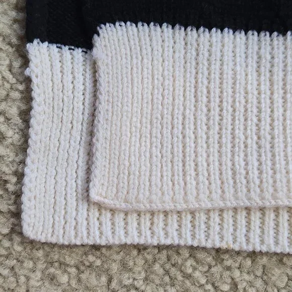 Pendleton Hudson's Bay Stripe Knit Scarf Merino Wool - Picture 9 of 10